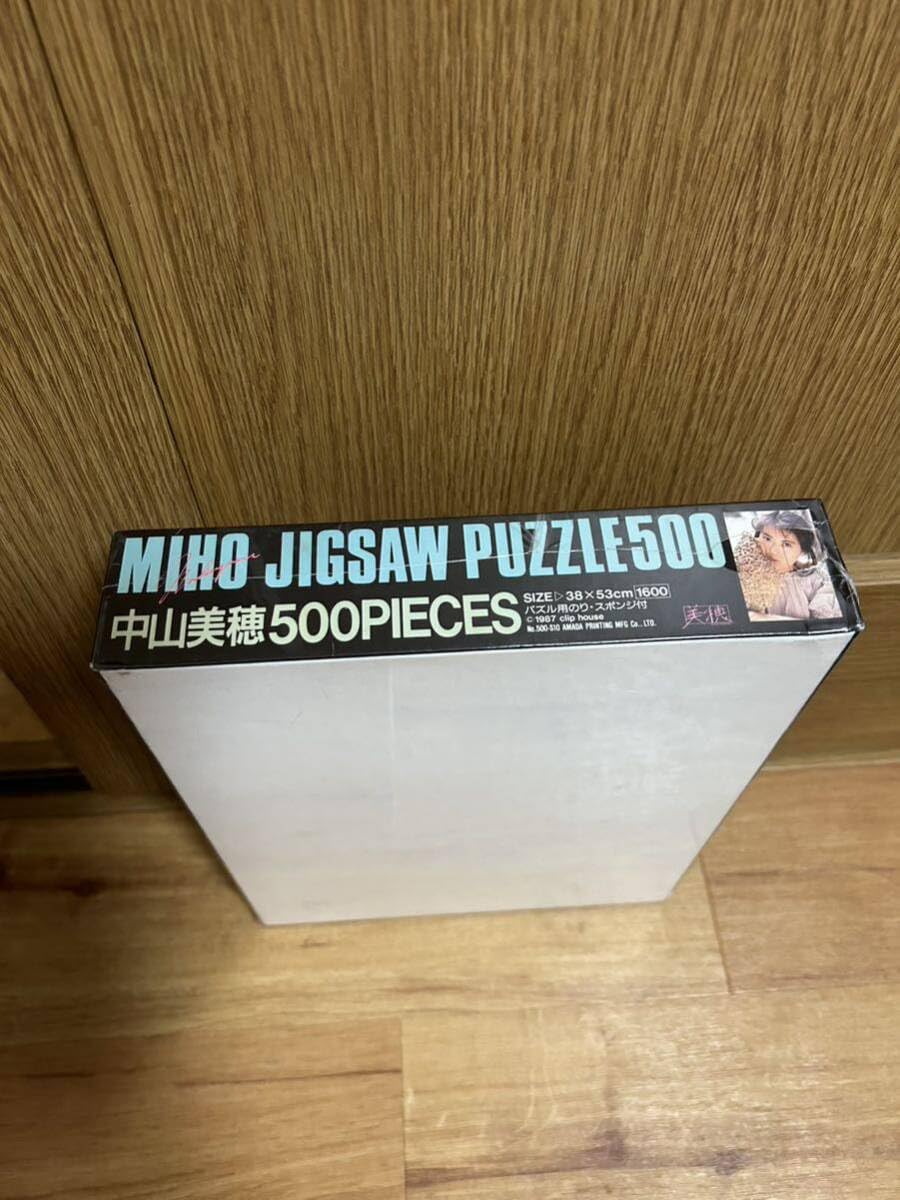 中山美穂　ジグゾーパズル　500ピース　No.500-G01 未開封 Amazon | 500PIECES 中山美穂 JIGSAW PUZZLE No.500-S10